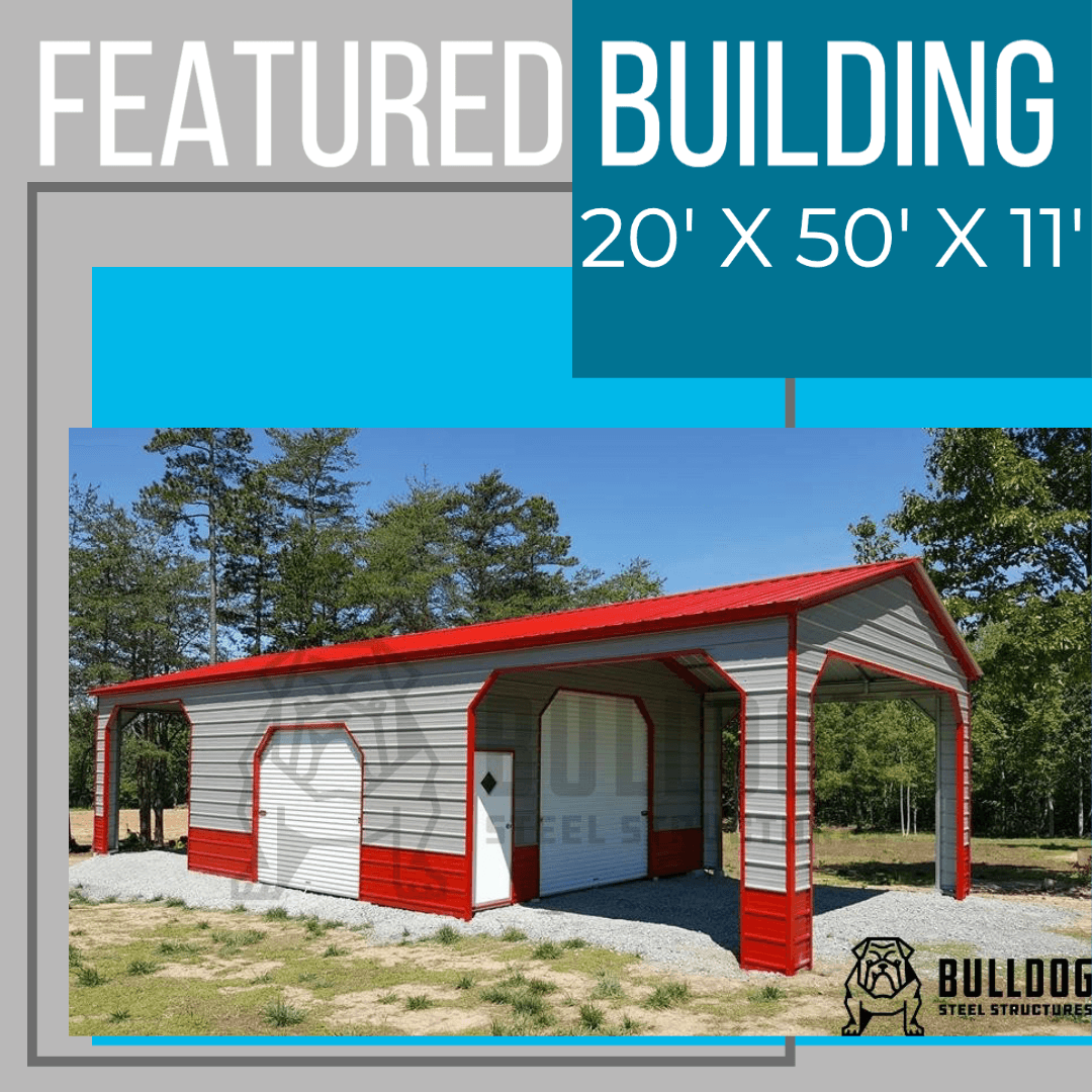 20’ x 50’ x 11’ Garage