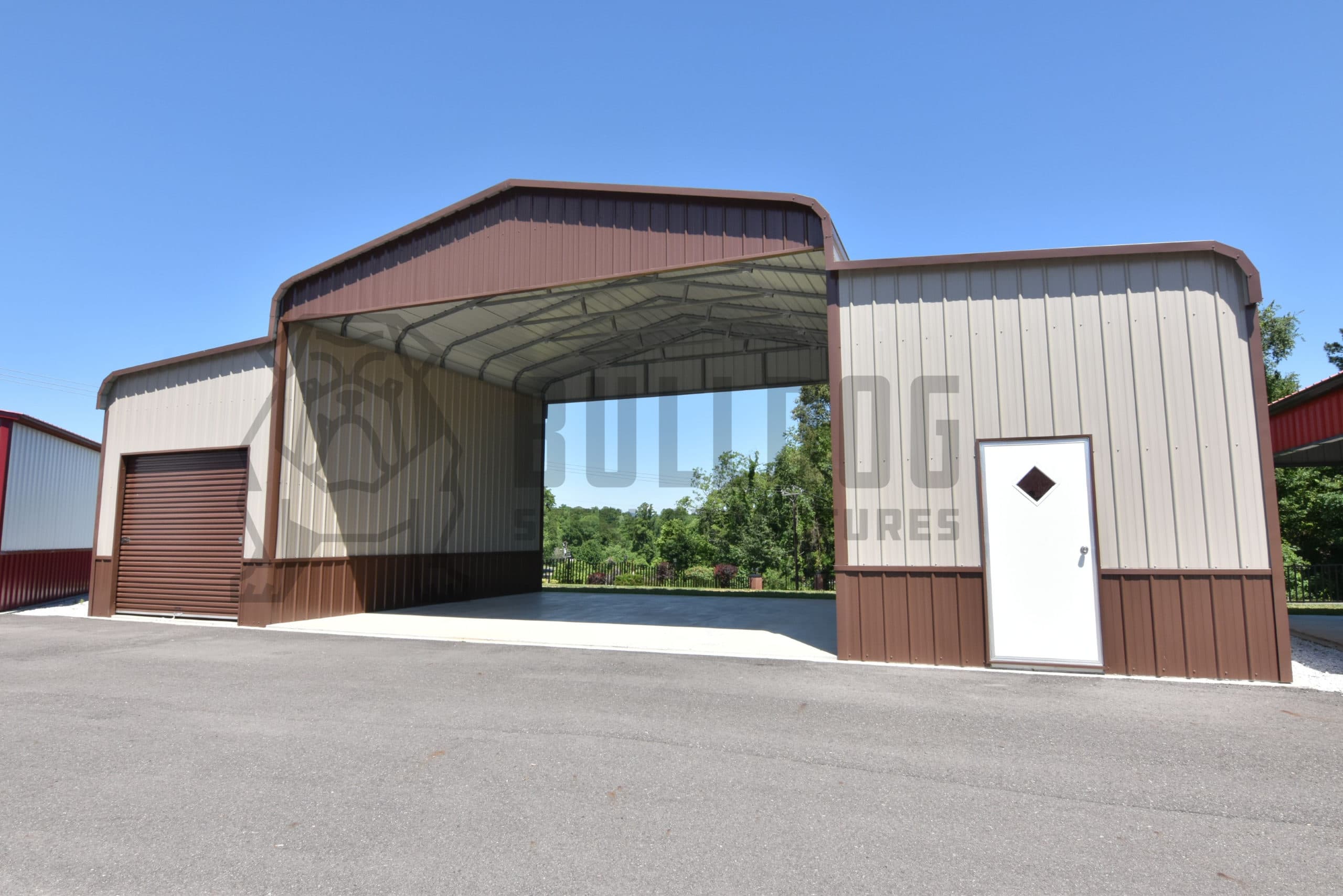 50' x 25' x 14'-11' All Vertical Horse Barn