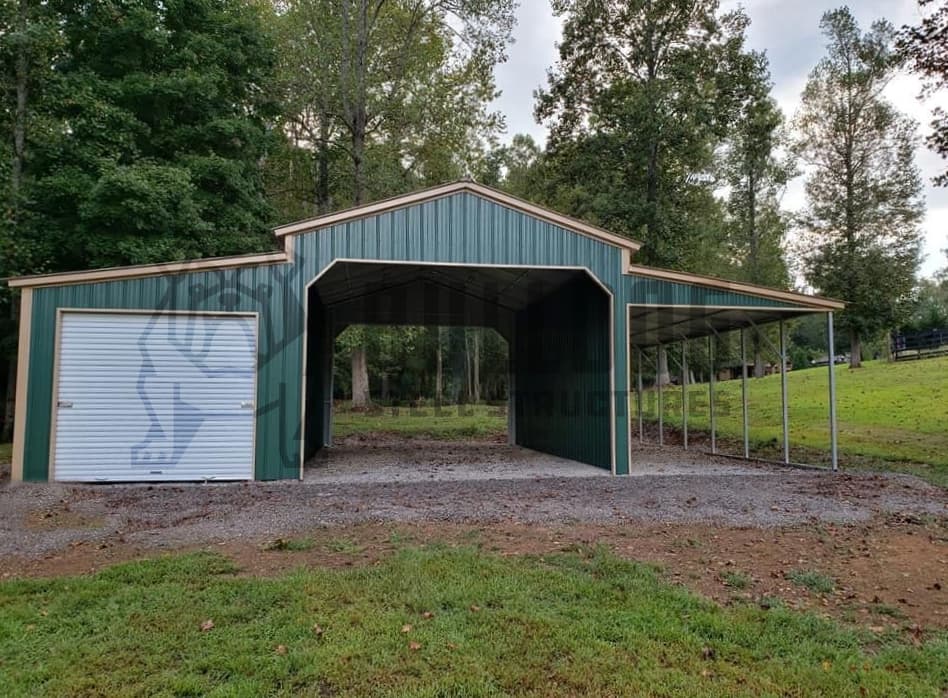 44’x30’x12’-9’ Carolina Barn