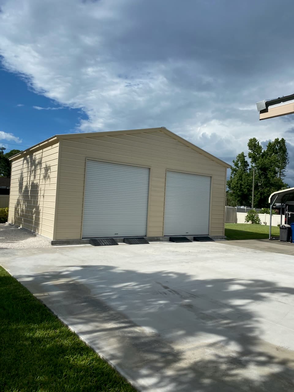 30’x30’x12’ Garage