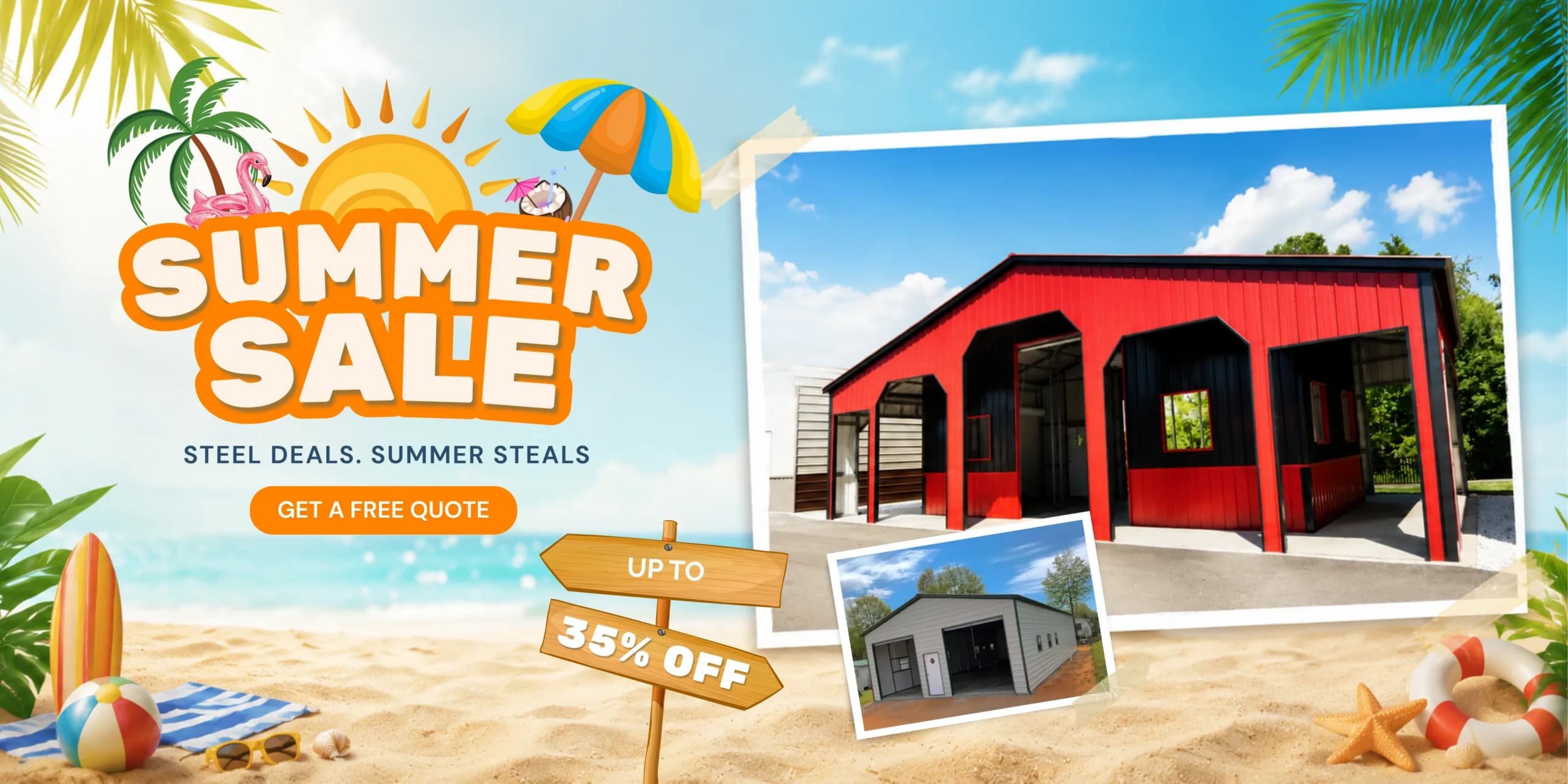 Bulldog Steel Structures Summer Sale Offer