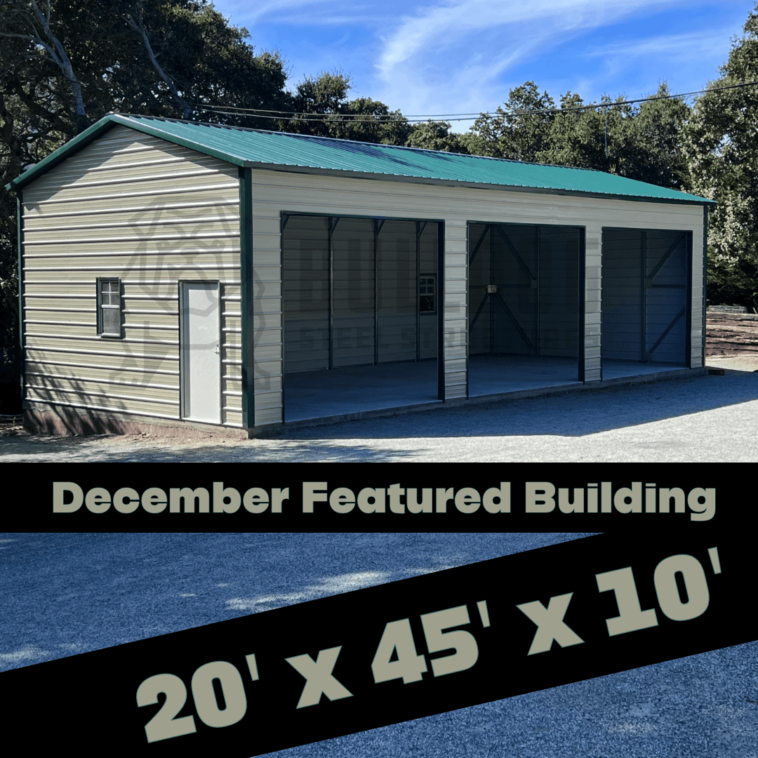 20’ x 45’ x 10’ Garage